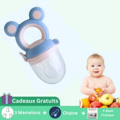 Grignoteuse bebe_ GrignoSaveurs™ :  Alternative sûre et pratique